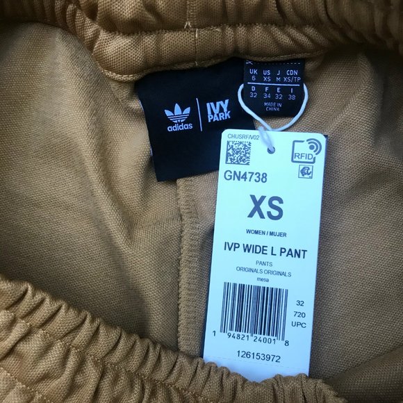 Adidas Ivy Park Wide Leg Pants In Mesa 